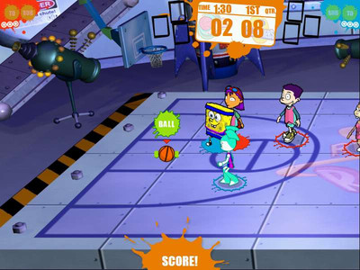 четвертый скриншот из Nicktoons Basketball