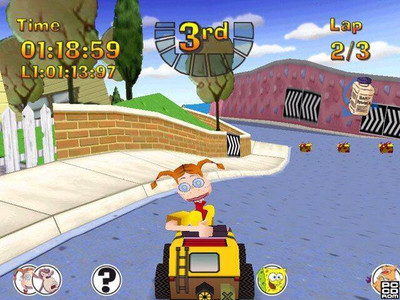 четвертый скриншот из NickToons Racing