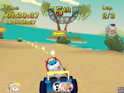 первый скриншот из NickToons Racing