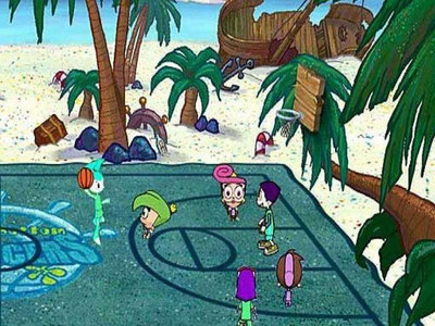 второй скриншот из Nicktoons Basketball