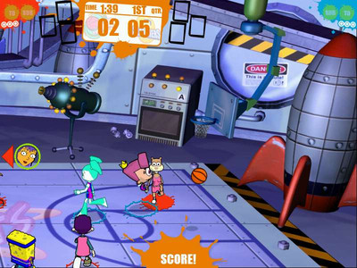 третий скриншот из Nicktoons Basketball
