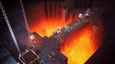 первый скриншот из Minecraft Dungeons