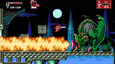 второй скриншот из Bloodstained: Curse of the Moon 2
