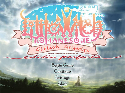 первый скриншот из Girlish Grimoire Littlewitch Romanesque: Editio Perfecta