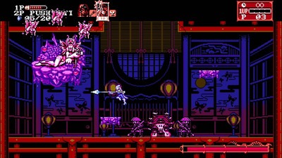 третий скриншот из Bloodstained: Curse of the Moon 2