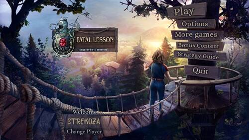 Mystery Trackers 18: Fatal Lesson Collectors Edition