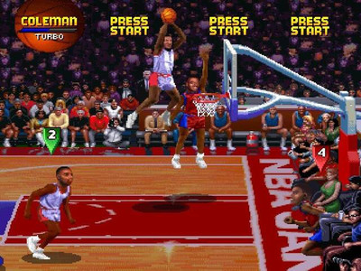 первый скриншот из NBA Jam Tournament Edition