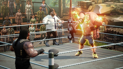 второй скриншот из WWE 2K BATTLEGROUNDS