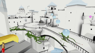 второй скриншот из The Unfinished Swan