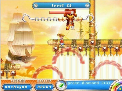 второй скриншот из Rainbow Islands: Candyland / Радужные острова