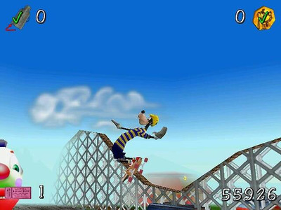 четвертый скриншот из Disney's Extremely Goofy Skateboarding