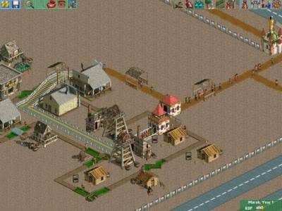 четвертый скриншот из Rollercoaster Tycoon 2