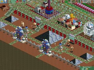 первый скриншот из Rollercoaster Tycoon 2