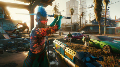 второй скриншот из Cyberpunk 2077