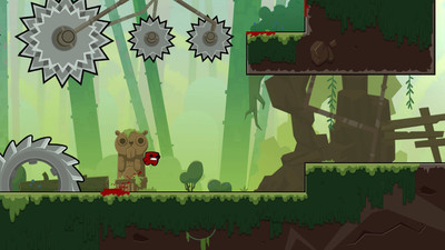 второй скриншот из Super Meat Boy Forever