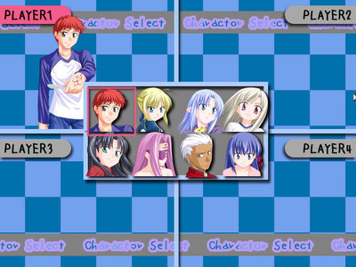 второй скриншот из Fate/Stay Night Racing