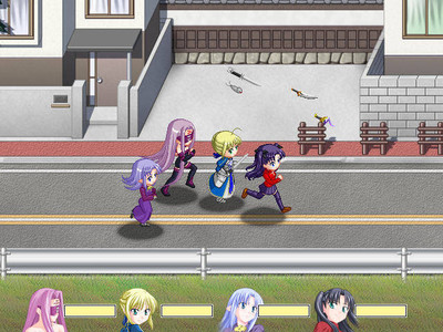 четвертый скриншот из Fate/Stay Night Racing