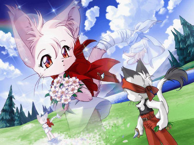 второй скриншот из Yaminabe Aries - Tail Tale
