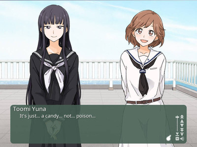 второй скриншот из Kindred Spirits on the Roof / Okujou no Yurirei-san