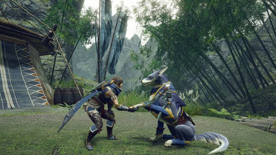 второй скриншот из Monster Hunter Rise