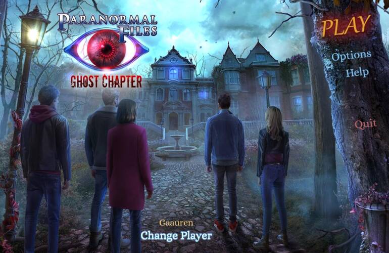 Paranormal Files Ghost Chapter