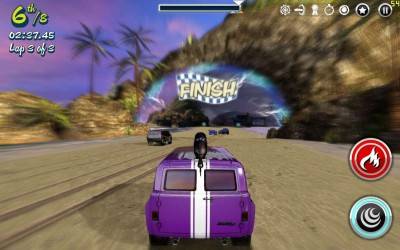четвертый скриншот из Carnage Racing