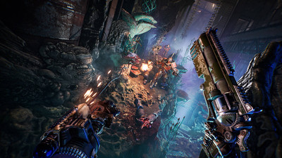 третий скриншот из Necromunda: Hired Gun