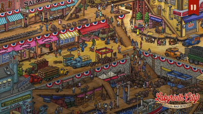 второй скриншот из Labyrinth City: Pierre the Maze Detective