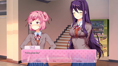 четвертый скриншот из Doki Doki Literature Club Plus!
