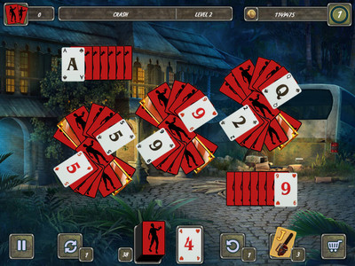 второй скриншот из Dangerous Solitaire. Zombie Fever / Опасный пасьянс. Лихорадка зомби