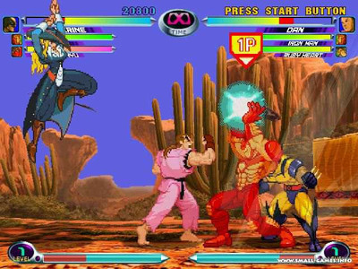 первый скриншот из Marvel vs. Capcom 2: New Age of Heroes