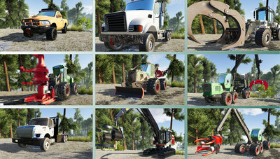 первый скриншот из Lumberjack Simulator