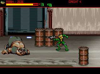первый скриншот из Battletoads & Comix Zone