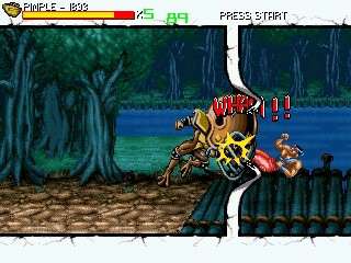 третий скриншот из Battletoads & Comix Zone