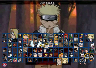 четвертый скриншот из M.U.G.E.N NARUTO Street Battle