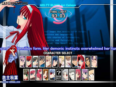 первый скриншот из MELTY BLOOD Act Cadenza Ver.B