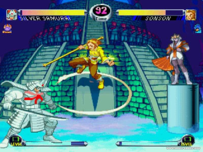 второй скриншот из M.U.G.E.N - Marvel vs Capcom 2