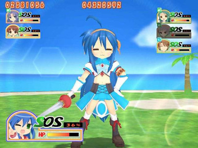 третий скриншот из Hyper Battle of Haruhi