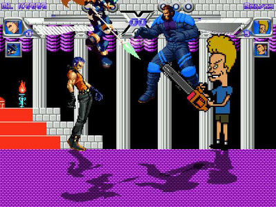 второй скриншот из Mugen X Alpha 3000+ Characters
