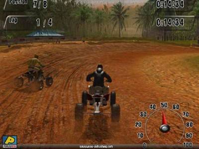 четвертый скриншот из ATV GP / Мотокросс по бездорожью