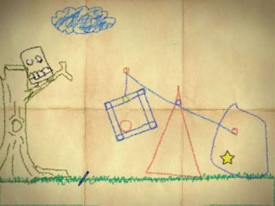 второй скриншот из Crayon Physics Deluxe: Playground Edition