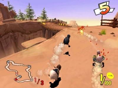 четвертый скриншот из Champion Sheep Rally