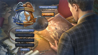 четвертый скриншот из Strange Investigations: Two For Solitaire