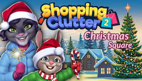 Shopping Clutter 2 Christmas Square