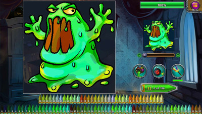 четвертый скриншот из Artists of Fortune: Spooky Rush