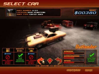 первый скриншот из Deadly race \ Смертельная гонка