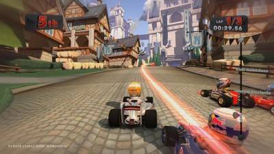 первый скриншот из F1 Race Stars