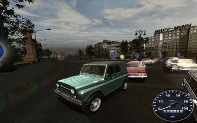 второй скриншот из Moscow Racer: Автолегенды СССР