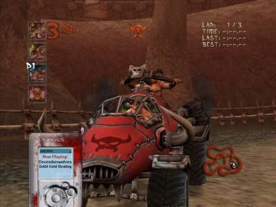 второй скриншот из Earache Extreme Metal Racing