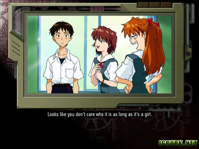 второй скриншот из Neon Genessis Evangelion: Girlfriend of Steel (Iron Maiden)
